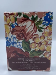 Vintage Avon Playing Cards Set Floral Design 1994 Sealed! - Bild 1 von 5
