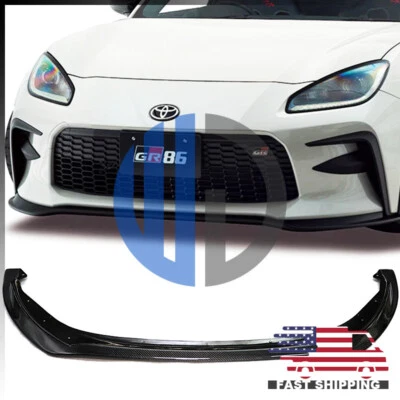 适用于 2022 2023 2024 丰田 GR86 ZN8 GRO 风格碳纤维前唇锅炉 — 第 1/4 张图片