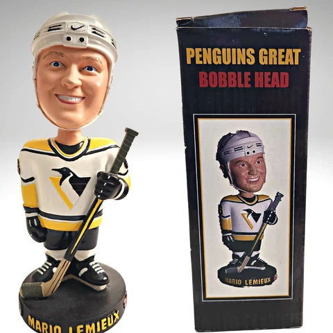PITTSBURGH PENGUINS GREAT MARIO LEMIEUX BOBBLEHEAD SGA FROM 12-19-2001 MARIO Cover