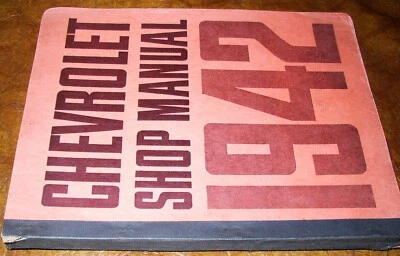 Chevrolet 1942 42 manual de taller de autos y camionetas Fleetmaster Stylemaster 1/2 y 3/4 toneladas Foto 1 de 3