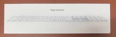 GENUINE APPLE MAGIC KEYBOARD A1843 WITH NUMERIC KEYPAD NEW FACTORY SEALED - Image 1 of 4
