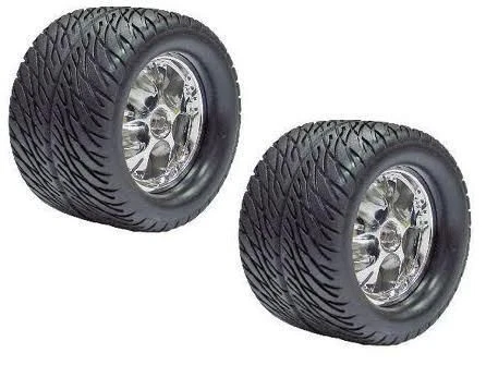 Coppia Gomme complete per Monster Truck GRP GGY01C Scala 1:10 13 cm Accessori Mo - Immagine 1 di 1