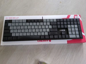 CHERRY KC 500 MX LP Mechanical Low-profile Keyboard Backlit US Layout - Picture 1 of 11