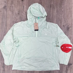 Nike ACG Windbreaker Jacket Size Large Mens Vapor Green Reflective Silver $250 - Picture 1 of 24