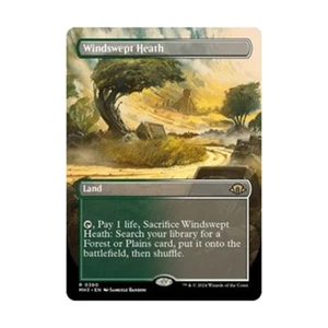 WOTC Modern Horizons 3 Windswept Heath (Borderless) (R) (Foil) NM - Picture 1 of 1