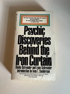 Psychic Discoveries Behind The Iron Curtain Ostrander & Schroeder 3rd Print PB - Foto 1 di 6