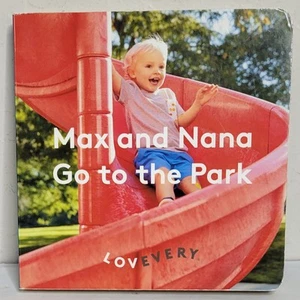 Max and Nana Go to the Park Lovevery Board Book - Foto 1 di 4