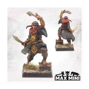 Maxmini Fantasy Mini 28mm Oasis Mercenary Captain Pack New - Picture 1 of 1