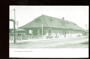 Michigan - Lansing - Union Railroad Depot - 1909 - Bild 1 von 2