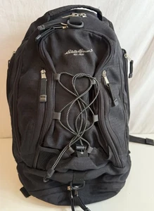 Eddie Bauer Trail Rucksack schwarz Wandern Schule verstellbare Träger Hüftgurt - Bild 1 von 7