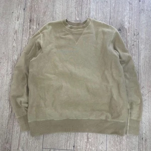 a.presse Felpa Girocollo Beige 100% Cotone Uomo Taglia M Usata - Foto 1 di 5