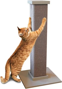 SmartCat Ultimate Scratching Post- Gray, Large (32-Inch) L, Gray  - Picture 1 of 8