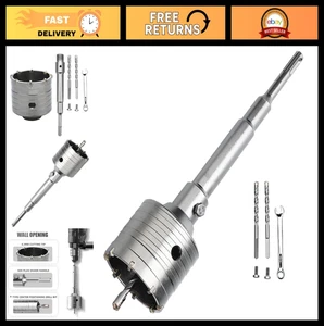 2,5" Beton Lochsäge mit SDS Plus Schaft, 65 mm Hartmetallspitze für Ziegel - Bild 1 von 7