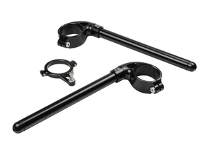 Bonamici Racing Lifted (Offset) Clip-On Handlebars [Clamp Size: 53mm For Panigal - Picture 1 of 3