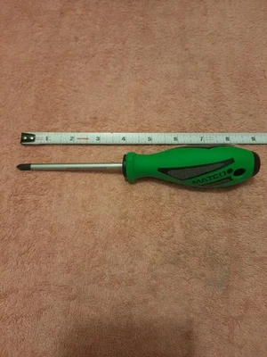 Chave de fenda verde Matco Tools Phillips nova - Imagem 1 de 4