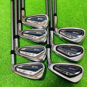 Cobra KING F9 One Length Iron Set 7pcs 5-PW-SW Speeder Flex R - Picture 1 of 13