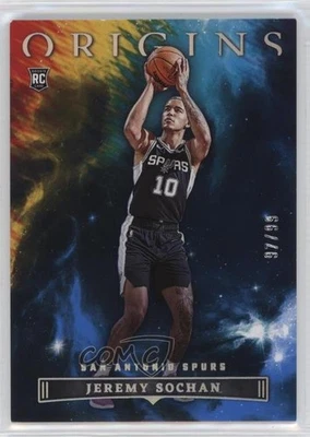 2022-23 Panini Origins Blue /99 Jeremy Sochan #19 Rookie RC - Image 1 of 2