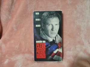 Klare und gegenwärtige Gefahr VHS-Kassette - Harrison Ford James Earl Jones Willem Dafoe - Bild 1 von 6