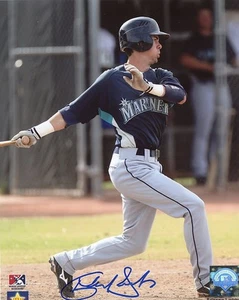 NICK  FRANKLIN   SEATTLE  MARINERS    SIGNED 8X10 PHOTO - Picture 1 of 1