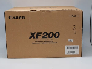 New open box Canon XF200 HD Camcorder(PAL version) - Picture 1 of 12