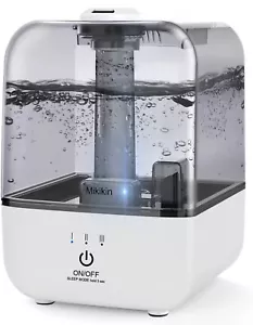 Mikikin Umidificatore a nebbia fredda, Umidificatori ad ultrasuoni per grande camera da letto bambino - Foto 1 di 9