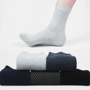 Socks men's new bamboo fiber men's socks - Picture 1 of 13