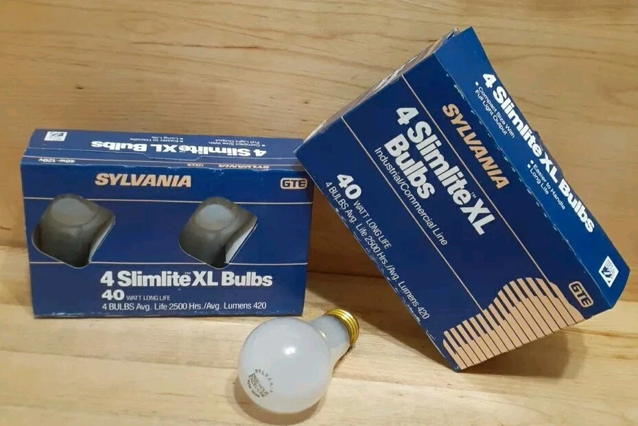 2[4CT]: SYLVANIA 40WT SLIMLIGHT INDUSTRIAL/COMMERCIAL Super Saver Long life 420L - Image 1 of 3