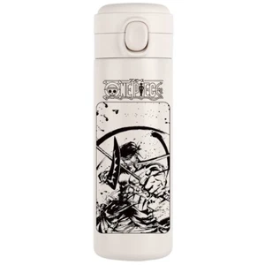 One Piece Edelstahl Trinkflasche water bottle Isolierflasche thermos cup 450ML - Picture 1 of 4