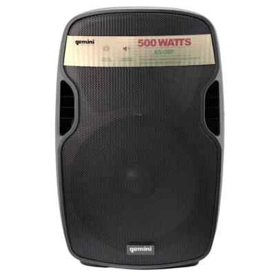 GEMINI AS 8 P cassa diffusore speaker attivo amplificato x live karaoke 500 watt - Immagine 1 di 4