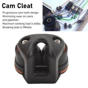 Cam Cleat Base Premium Sailing Sailboat Equipment Secure Holding Boat Canoe - Picture 1 of 12