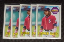 (5) Card Lot 2018 Topps Heritage Minor Pick Your Player (1-200)