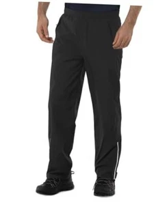 Men's Rain Pants Waterproof, Windproof Lightweight Outdoor 34W x 30L Black - Picture 1 of 6