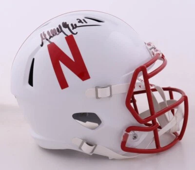 Mike Brown Signed Nebraska Cornhuskers Full-Size Speed Helmet (Beckett) Bears DB - Image 1 of 4