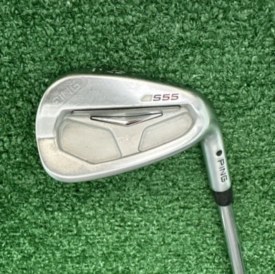 PING S55 Single 9-Iron Black Dot, Extra-Stiff/X-Flex TT DG X100U Steel, Men's RH - Image 1 of 4