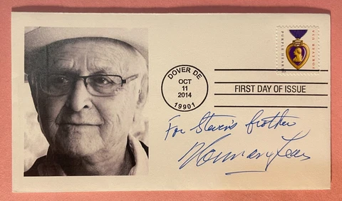 SIGNED NORMAN LEAR FDC AUTOGRAPHED FIRST DAY COVER - ALL IN THE FAMILY Cover