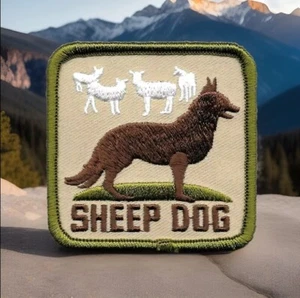 Multicam Sheepdog Military Patch Fits VELCRO® BRAND Loop Fasteners - Picture 1 of 4