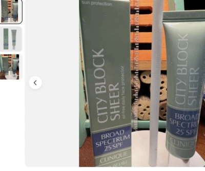 Clinique City Block Sheer Oil-Free Daily Face Protector Broad Spectrum SPF25 - Image 1 of 3