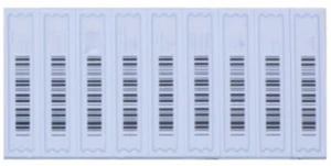 5,000 AM LABEL BARCODE FOR RETAILERS WITH AN EAS ALARM SECURITY SYSTEM - Picture 1 of 4