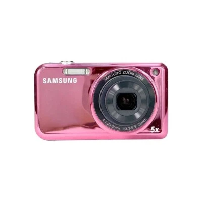 Samsung PL170 Digital Camera 16.1 MP 5x Optical Zoom  Built-in Flash Dual Screen - Image 1 of 4
