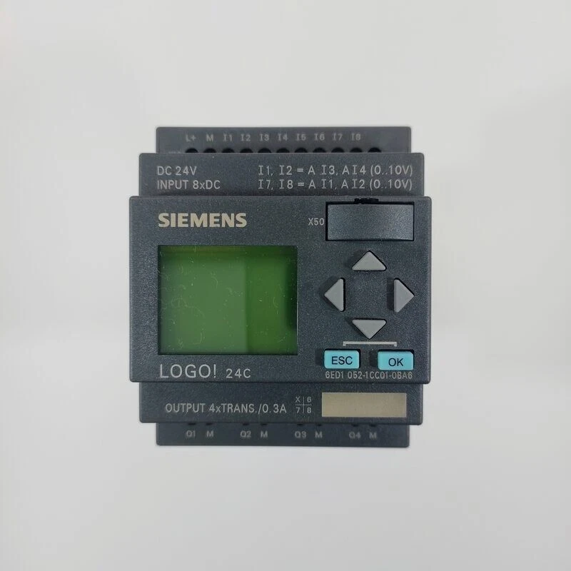 ▀▄▀▄▀  SIEMENS S7 LOGO 24C – 6ED1 052-1CC01-0BA6 –  24 C – 6ED1052-1CC01-0BA6 - Imagen 1 de 1