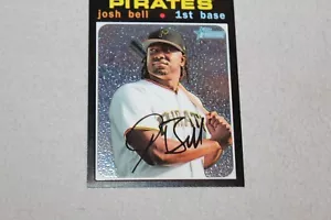 2020 TOPPS HERITAGE #THC-422 JOSH BELL *CHROME #072/999* PIRATES - Picture 1 of 3
