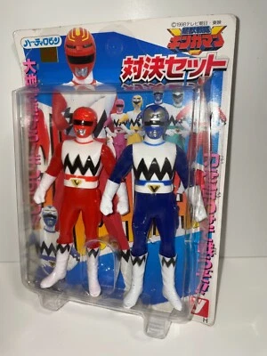 Figura Yutaka usada D770 Power Rangers Lost Galaxy Gingaman rojo ando azul Foto 1 de 3