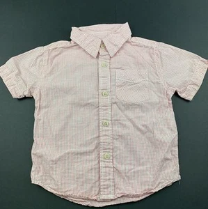Boys size 2, Cotton On, checked cotton short sleeve shirt, GUC - Picture 1 of 6