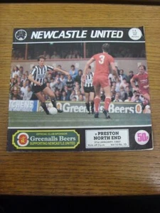 31/01/1987 Newcastle United v Preston North End [FA Cup] (Creased, Folded). All - Picture 1 of 1