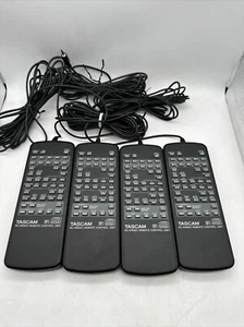 Tascam RC-RW901 Wired Remote Control Unit Lot Of 4 Untested - Picture 1 of 7