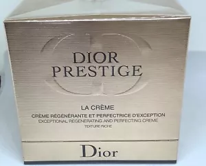 CHRISTIAN DIOR PRESTIGE LA CREME ECCEZIONALE RIGENERANTE PERFEZIONAMENTO 1,7 oz RICHE - Foto 1 di 8