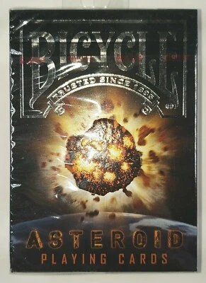 Bicycle Asteroid Air Cushion Finish High Quality Playing Cards  Made in USA  NEW - Image 1 of 2