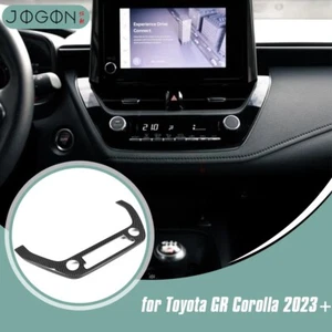 Dry Carbon Dashboard Climate Control Cover Panel For Toyota GR Corolla 2023-2025 - Picture 1 of 15