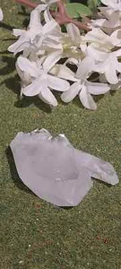 Clear Quartz Carved Gemstone Natural Cluster Bed 71g (A4) - Picture 1 of 4