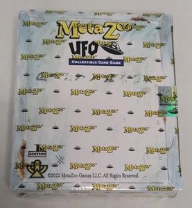 MetaZoo UFO 1st Edition spellbook box SEALED TCG Cryptid Nation 10 packs - Picture 1 of 5